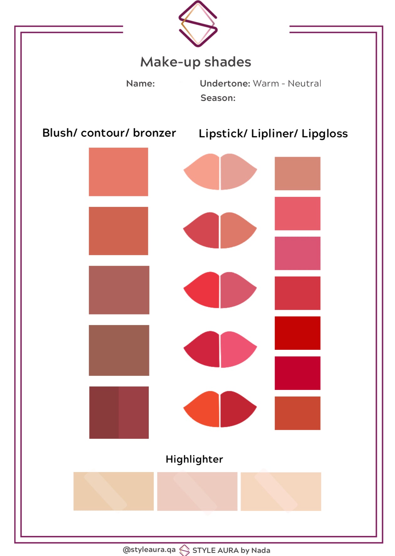 (Gift) Mini Color Analysis Session